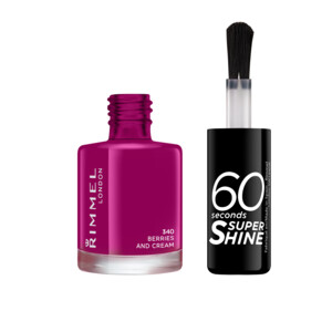 Rimmel Nagellak 60 Seconds SuperShine 340 Berries And Cream - 4.89 euro