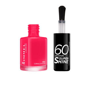 Rimmel Nagellak 60 Seconds SuperShine 430 Coralicious - 5.99 euro