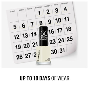 Rimmel Nagellak 60 Seconds SuperShine 703 White Hot Love - 5.99 euro