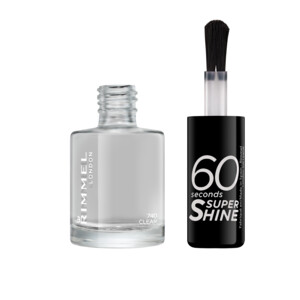 Rimmel Nagellak 60 Seconds SuperShine 740 Clear - 5.99 euro