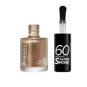 3x Rimmel Nagellak 60 Seconds SuperShine 809 Darling, You Are Fabulous! - 14.41 euro