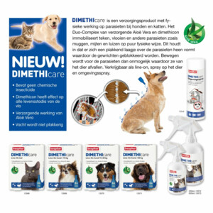 Beaphar DImetHIcare Line-On Anti Vlooien en Teken Druppels Hond > 30 kg 6 pipetten