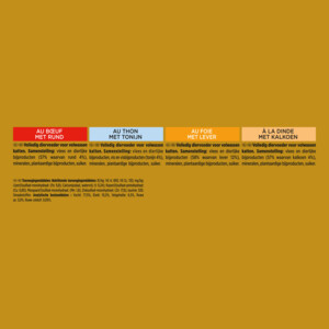 Gourmet Gold Fijne Mousse Rood 8 x 85 gr