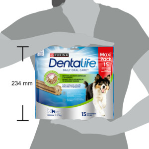 DentaLife Kauwstaaf Medium 12 - 25 kg 15 stuks