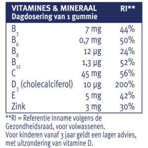 Davitamon Junior Gummies 3-12 jaar - 17.59 euro