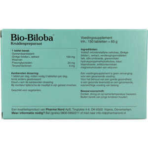 Pharma Nord Bio-Biloba - 33.45 euro