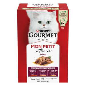 Gourmet Mon Petit Duo Vlees 6 x 50 gr