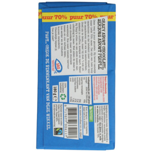 Tony's Chocolonely Puur Original - 4.69 euro