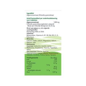 Bloem Vital Green Chlorella - 46.95 euro