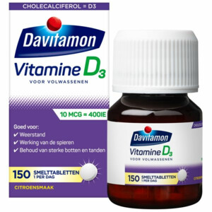Davitamon Vitamine D 10 MCG Volwassenen - 16.99 euro