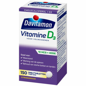 Davitamon Vitamine D 10 MCG Volwassenen - 16.99 euro