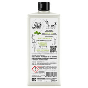 Marcel's Green Soap Afwasmiddel Basilicum & Vetiver Gras - 3.49 euro