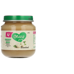 6x Olvarit 1e Groentehapje 4m Bloemkool - 9.39 euro