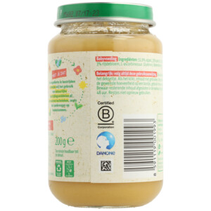 6x Olvarit Fruithapje 12m Appel Perzik Mango - 12.4 euro