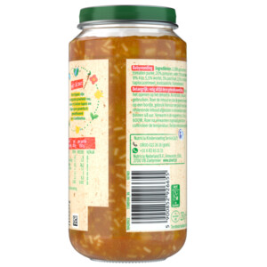 6x Olvarit Maaltijd 12m Pompoen Kip Pasta - 14.09 euro