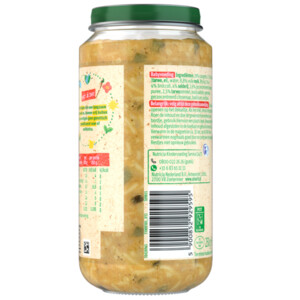 6x Olvarit Maaltijd 12m Courgette Kip Pasta - 12.74 euro
