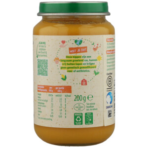 6x Olvarit Maaltijd 6m Pompoen Kip Aardappel - 12.17 euro