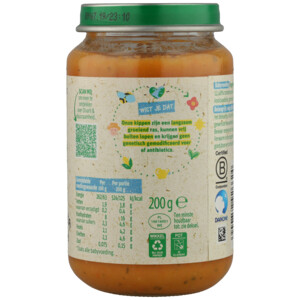 6x Olvarit Maaltijd 8m Wortel Kip Aardappel - 12.17 euro