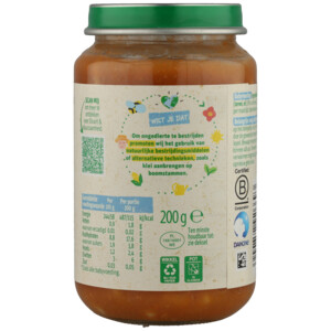 6x Olvarit Maaltijd 8m Spaghetti Bolognese - 12.17 euro