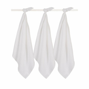 Jollein Hydrofiele Monddoekjes Wit - 3.95 euro