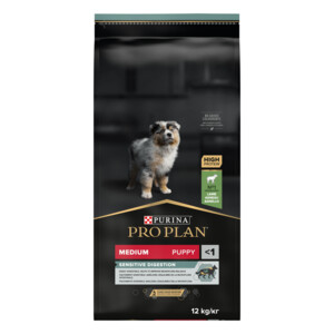 Pro Plan Puppy Medium Sensitive Digestion Lam 12 kg