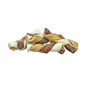 Braaaf Twister Vlecht Hondensnack Mini 6 cm 60 gr