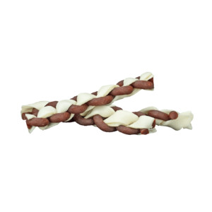 4x Braaaf Hondensnack Twister Double 12 cm 60 gr