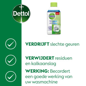 Dettol Wasmachine Reiniger Hygiënisch - 2.69 euro