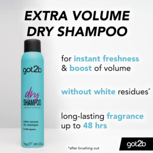 Got2b Droogshampoo Extra Volume - 4.49 euro