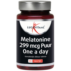 2x Lucovitaal Melatonine Puur 0.299mg - 18.98 euro