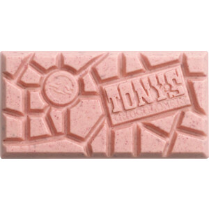 Tony's Chocolonely Wit Framboos Knettersuiker - 4.95 euro