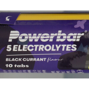 12x PowerBar Electrolyte Tabs Black Currant - 55.36 euro