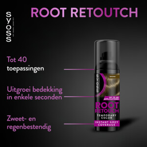 3x Syoss Root Retoucher Middle Brown - 16.95 euro
