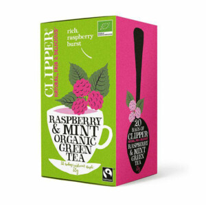 3x Clipper Thee Raspberry & mint - 11.54 euro
