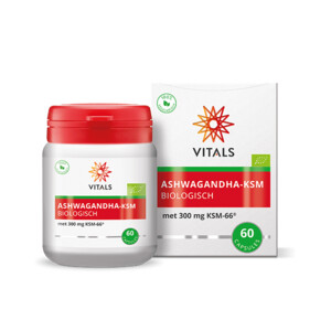 Vitals Ashwagandha-KSM Biologisch - 15.95 euro