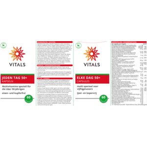 Vitals Elke Dag 50+ - 28.79 euro