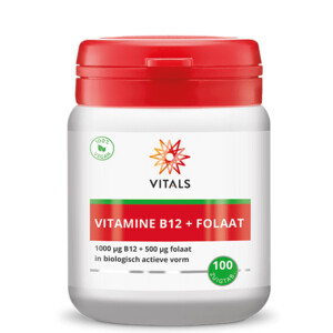 2x Vitals Vitamine B12 Met Folaat - 50.37 euro