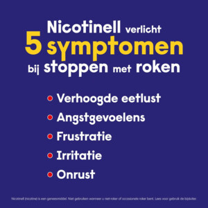 Nicotinell Zuigtablet Mint 1 mg - 39.99 euro