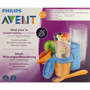 Philips Avent Bewaarbekers voor Babyvoeding 180 & 240 ml - 25.99 euro