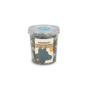 Beeztees Zalmhuid Bites 75 gr