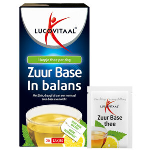 3x Lucovitaal Thee Zuur Base - 17.82 euro
