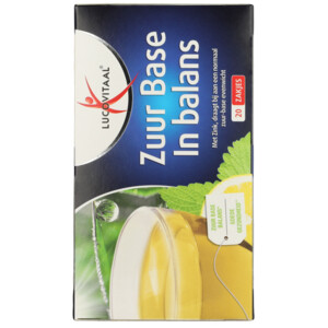 3x Lucovitaal Thee Zuur Base - 17.82 euro