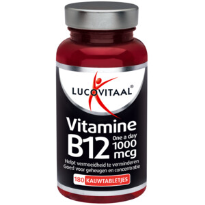 2x Lucovitaal Vitamine B12 1000mcg - 16.79 euro