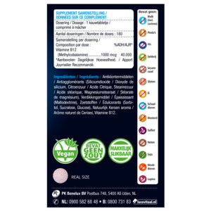 2x Lucovitaal Vitamine B12 1000mcg - 16.79 euro