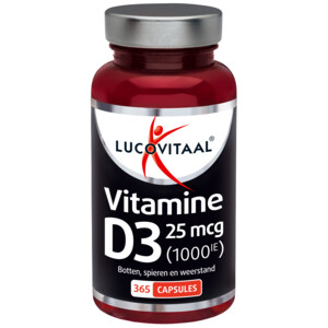 Lucovitaal Vitamine D3 25mcg - 19.99 euro