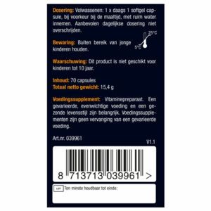 Lucovitaal Vitamine D3 75mcg Forte - 14.99 euro
