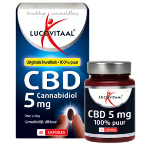 2x Lucovitaal CBD Cannabidiol 5 mg - 16.79 euro