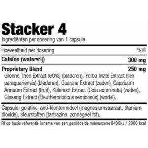 Stacker Weight Loss Stacker 4 - 29.99 euro