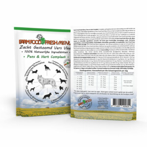 10x Farm Food Fresh Menu Pens en Hart 300 gr