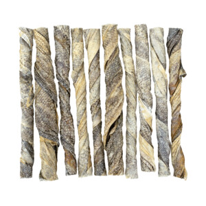 Braaaf Hondensnack Sticks Zalmhuid 12 cm - 5.09 euro
